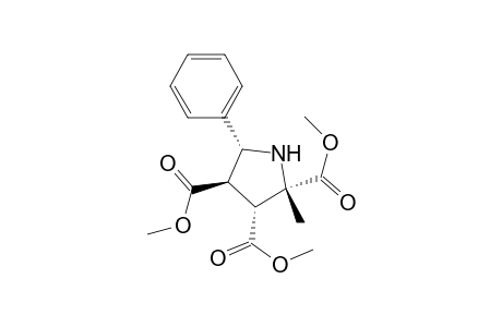 2,3,4-Pyrrolidinetricarboxylic acid, 2-methyl-5-phenyl-, trimethyl ester, (2.alpha.,3.alpha.,4.beta.,5.alpha.)-