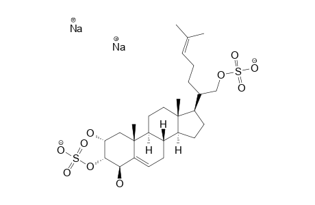 (20R)-CHOLESTA-5,24-DIENE-2-ALPHA,3-ALPHA,4-BETA,21-TETROL-3,21-DISULFATE