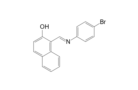 2-[N-(p-bromophenyl)formimidoyl]-2-naphthol