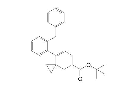 8-(2-benzylphenyl)spiro[2.5]oct-7-ene-5-carboxylic acid tert-butyl ester