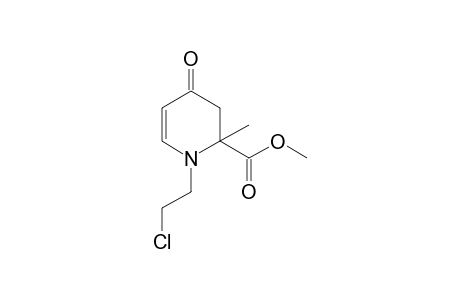 1-(2-chloroethyl)-4-keto-2-methyl-3H-pyridine-2-carboxylic acid methyl ester