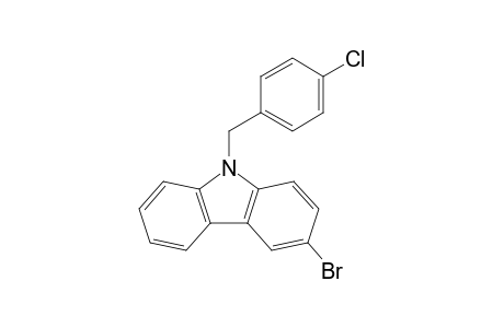 3-Bromo-9-[(4-Chlorophenyl)methyl]-9H-carbazole
