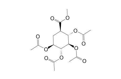 (1R,2S,3R,4R,5S)-2,3,4,5-Tetraacetoxy-cyclohexanecarboxylic acid methyl ester