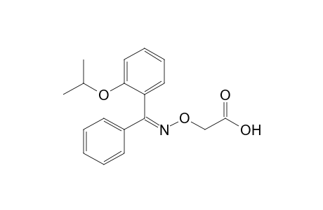 2-{[(2-Isopropoxyphenyl)(phenyl)methylene]aminoxy}acetic acid