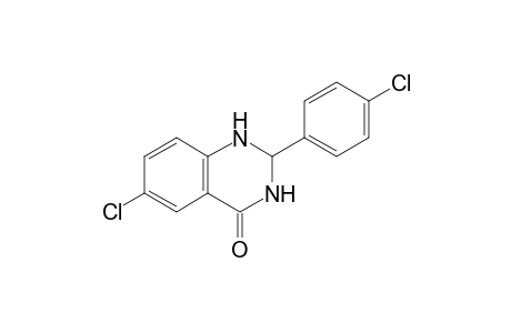 6-Choloro-2-(4-chlorophenyl)-2,3-dihydroquinazolin-4(1H)-one