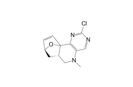 (+-)-(6aS,8S)-2-chloro-5,6,6a,7,8,10a-hexahydro-5-methyl-8,10a-epoxypyrimido[5,4-c]isoquinoline