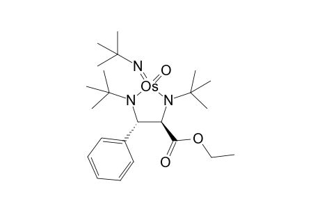 Ethyl [(2R,4S,5R)/(2S,4R,5S)]-trans-1,3-Bis(tert-butyl)-2-tert-butylimido-2-oxo-5-phenyl-2-osma(VI)imidazolidine-4-carboxylate