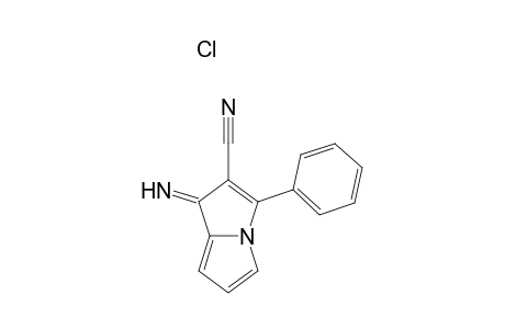 1-Imino-3-phenyl-1H-pyrrolizin-2-carbonitrile-hydrochloride
