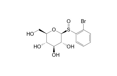 1-[(o-BROMOPHENYL)SULFINYL]-1-DEOXY-beta-D-GLUCOSE