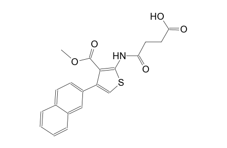 4-{[3-(methoxycarbonyl)-4-(2-naphthyl)-2-thienyl]amino}-4-oxobutanoic acid