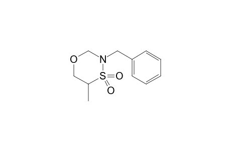 3-Benzyl-5-methyltetrahydro-1,4,3-oxathiazine 4,4-dioxide