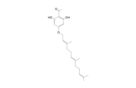 4-(Farnesyloxy)-2,6-dihydroxy-acetophenone