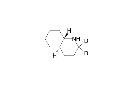 trans-Decahydroquinoline-2,2-D2