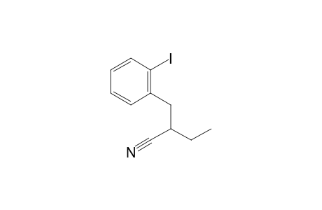 2-(2-iodobenzyl)butyronitrile