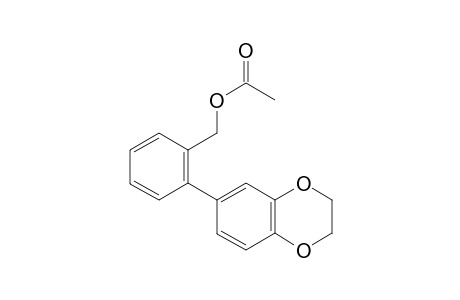 2-(2,3-2H-Benzo[b][1,4]dioxin-6-yl)benzyl acetate