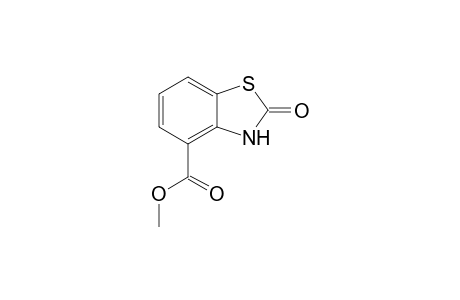 2-keto-3H-1,3-benzothiazole-4-carboxylic acid methyl ester