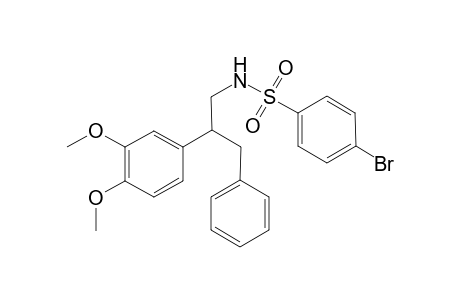 Benzenesulfonamide, 4-bromo-N-[2-(3,4-dimethoxyphenyl)-3-phenylpropyl]-