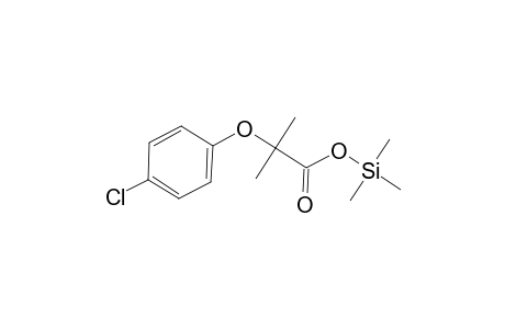 Propanoic acid, 2-(4-chlorophenoxy)-2-methyl-, trimethylsilyl ester