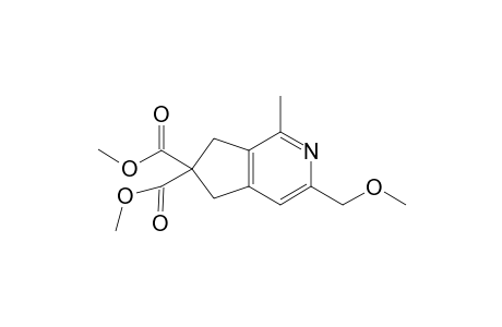 Dimethyl 5-(methoxymethyl)-7-methyldihydrocyclopenta[c]pyridine-2,2-dicarboxylate