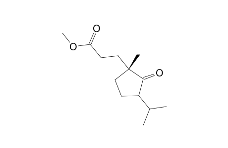 METHYL-(1R,3R/1R,3S)-3-(3-ISOPROPYL-1-METHYL-2-OXOCYCLOPENTYL)-PROPANOATE