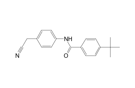 4-tert-Butyl-N-[4-(cyanomethyl)phenyl]benzamide