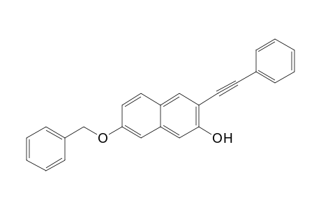 7-(Benzyloxy)-3-(phenylethyny)naphthalen-2-ol