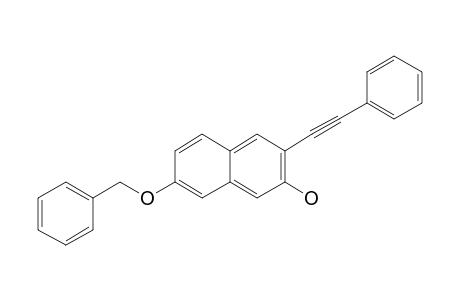 7-(Benzyloxy)-3-(phenylethyny)naphthalen-2-ol