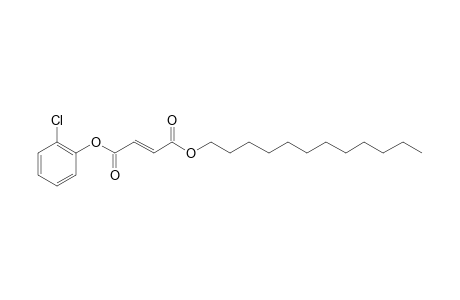 Fumaric acid, 2-chlorophenyl dodecyl ester