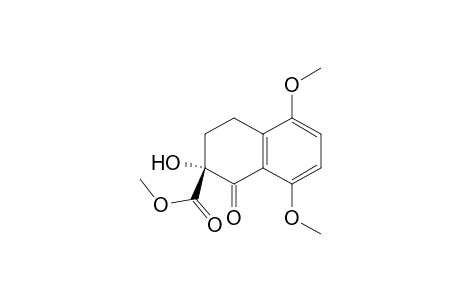 (R)-(+)-Methyl 2-Hydroxy-5,8-dimethoxy-1-oxo-1,2,3,4-tetrahydro-2-naphthoate