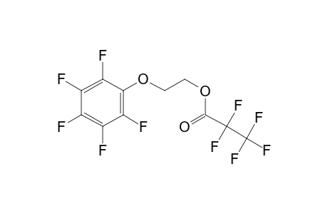 2-(Pentafluorophenoxy)ethanol, pentafluoropropionate