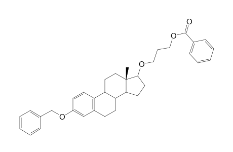 3-[3'-(Benzyloxy)estra-1',3',5'(10')-trien-17'-yloxy]propyl benzoate