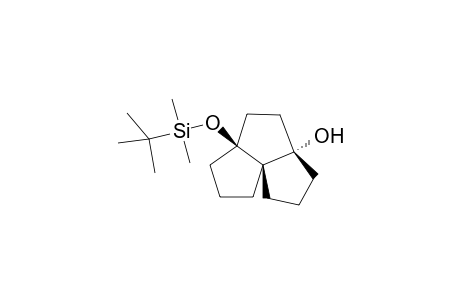 (1R*,4R*,8S*)-4-((tert-Butyldimethylsilyl)oxy)tricyclo[6.3.0.0(4,8)]nonan-1-ol