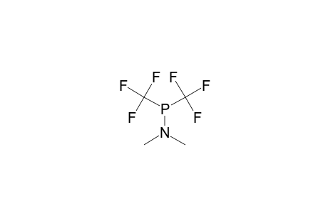 bis(trifluoromethyl)phosphanyl-dimethyl-amine