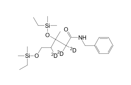 3,5-bis(dimethylethylsilyloxy)-3-methyl-N-benzyl-(trideuterio)pentanamide