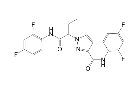 1H-pyrazole-1-acetamide, N-(2,4-difluorophenyl)-3-[[(2,4-difluorophenyl)amino]carbonyl]-alpha-ethyl-