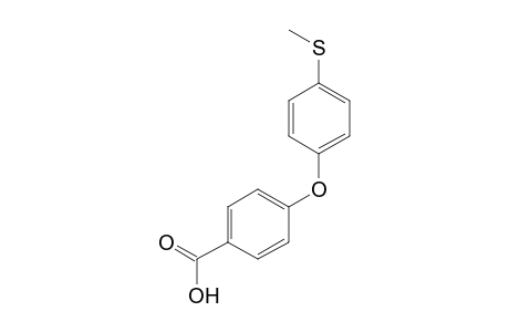 Benzoic acid, p-[p-(methylthio)phenoxy]-