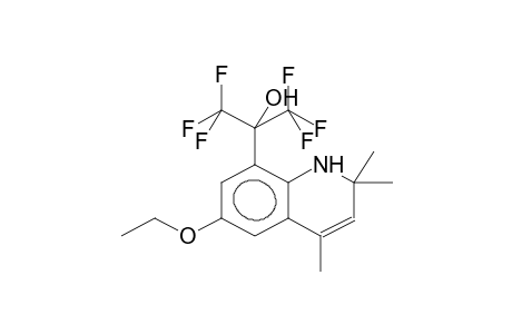 6-ETHOXY-8-(2-HYDROXYHEXAFLUOROPROP-2-YL)-2,2,4-TRIMETHYL-1,2-DIHYDROQUINOLINE