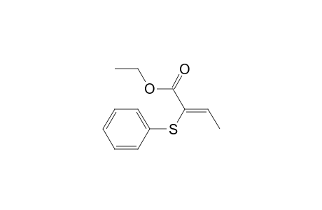 (Z)-2-(phenylthio)-2-butenoic acid ethyl ester