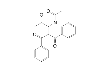3-N-ACETYLAMINO-4-BENZOYL-5-PHENYLPENT-3-ENE-2,5-DIONE