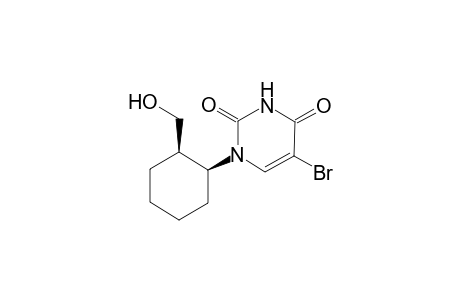 (+-)-cis-1-[2-(Hydroxymethyl)cyclohexyl]-5-bromouracil