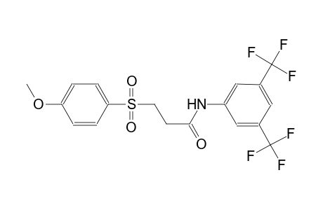 propanamide, N-[3,5-bis(trifluoromethyl)phenyl]-3-[(4-methoxyphenyl)sulfonyl]-