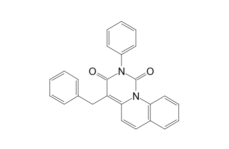 2-Phenyl-4-(phenylmethyl)pyrimido[1,6-a]quinoline-1,3-dione