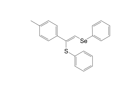 (Z)-2-(phenylseleno)-1-(phenylthio)-4-methylstyrene
