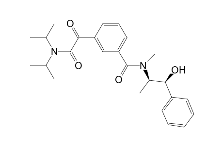 3-Diisopropylaminooxalyl-N-((1R,2S)-2-hydroxy-1-methyl-2-phenyl-ethyl)-N-methyl-benzamide