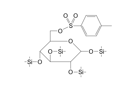 6-O-[(4-Methylphenyl)sulfonyl]-1,2,3,4-tetrakis-O-(trimethylsilyl)hexopyranose