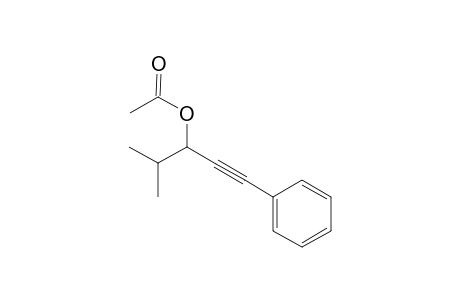 3-Acetoxy-4-methyl-1-phenyl-1-pentyne
