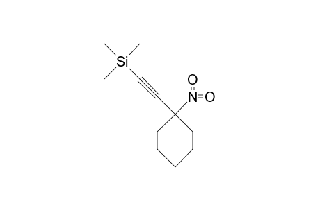 1-Nitro-1-(trimethylsilylethynyl)-cyclohexane