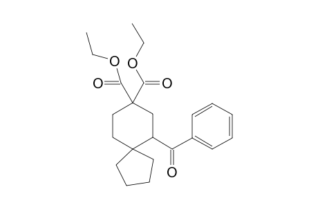 Diethyl 6-benzoylspiro[4.5]decane-8,8-dicarboxylate