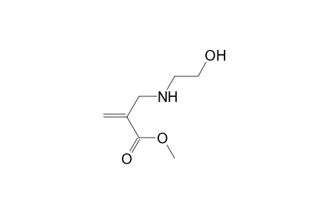 methyl 2-[(2-hydroxyethylamino)methyl]prop-2-enoate