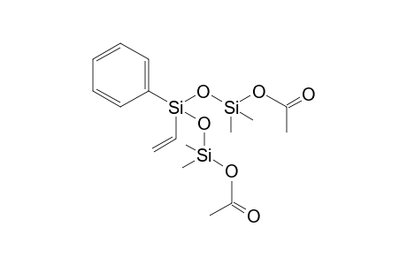 1,5-diacetoxy-1,1,5,5-tetramethyl-3-phenyl-3-vinyltrisiloxane